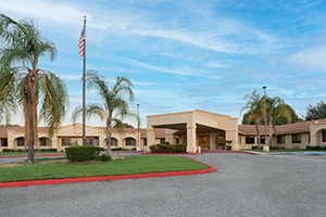 The front entrance to Hemet Hills