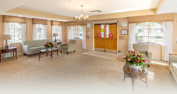 The lobby of Hemet Hills
